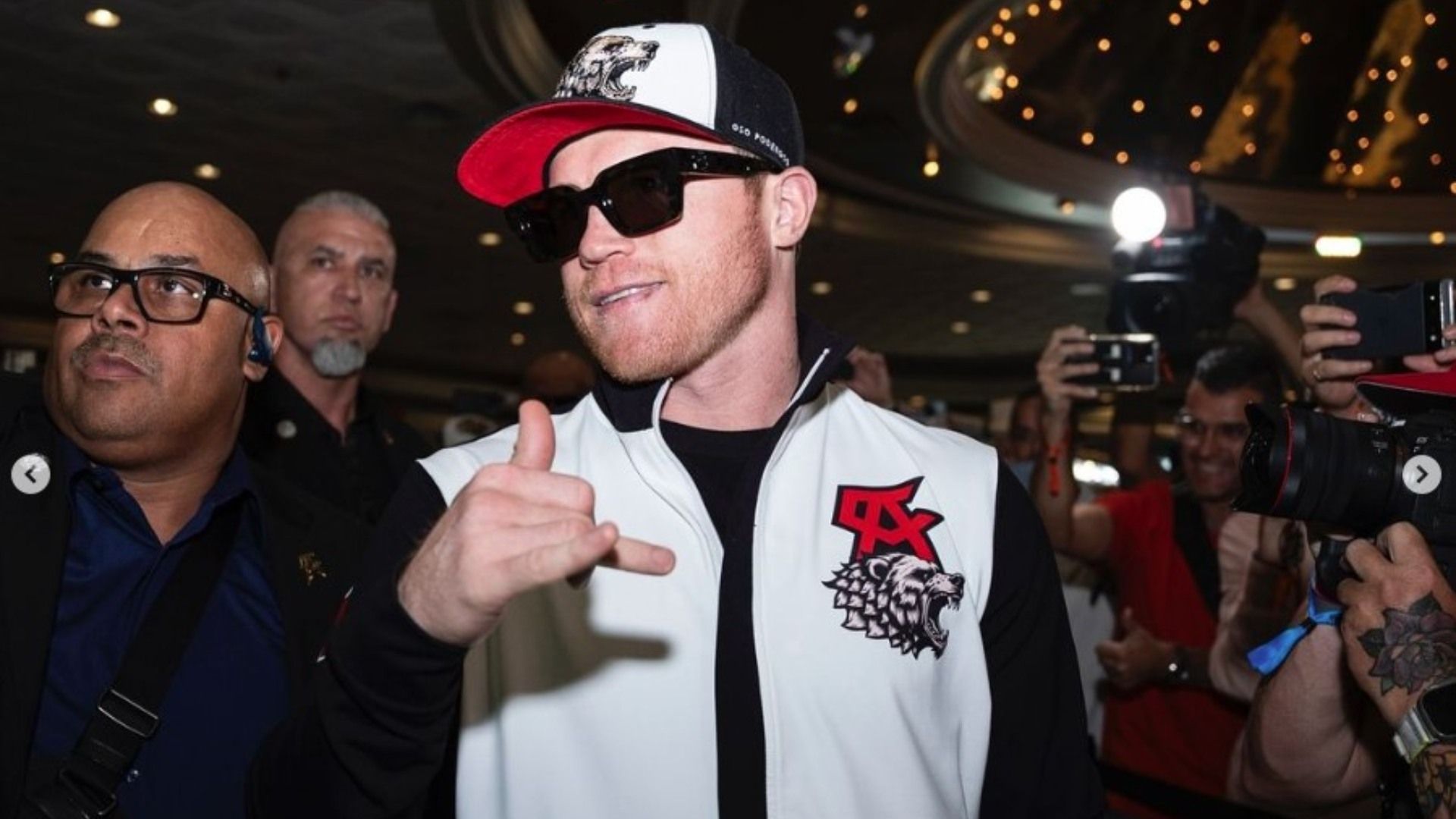Saúl Álvarez confía en dar una buena exhibición el sábado en Las Vegas. Foto Canelo