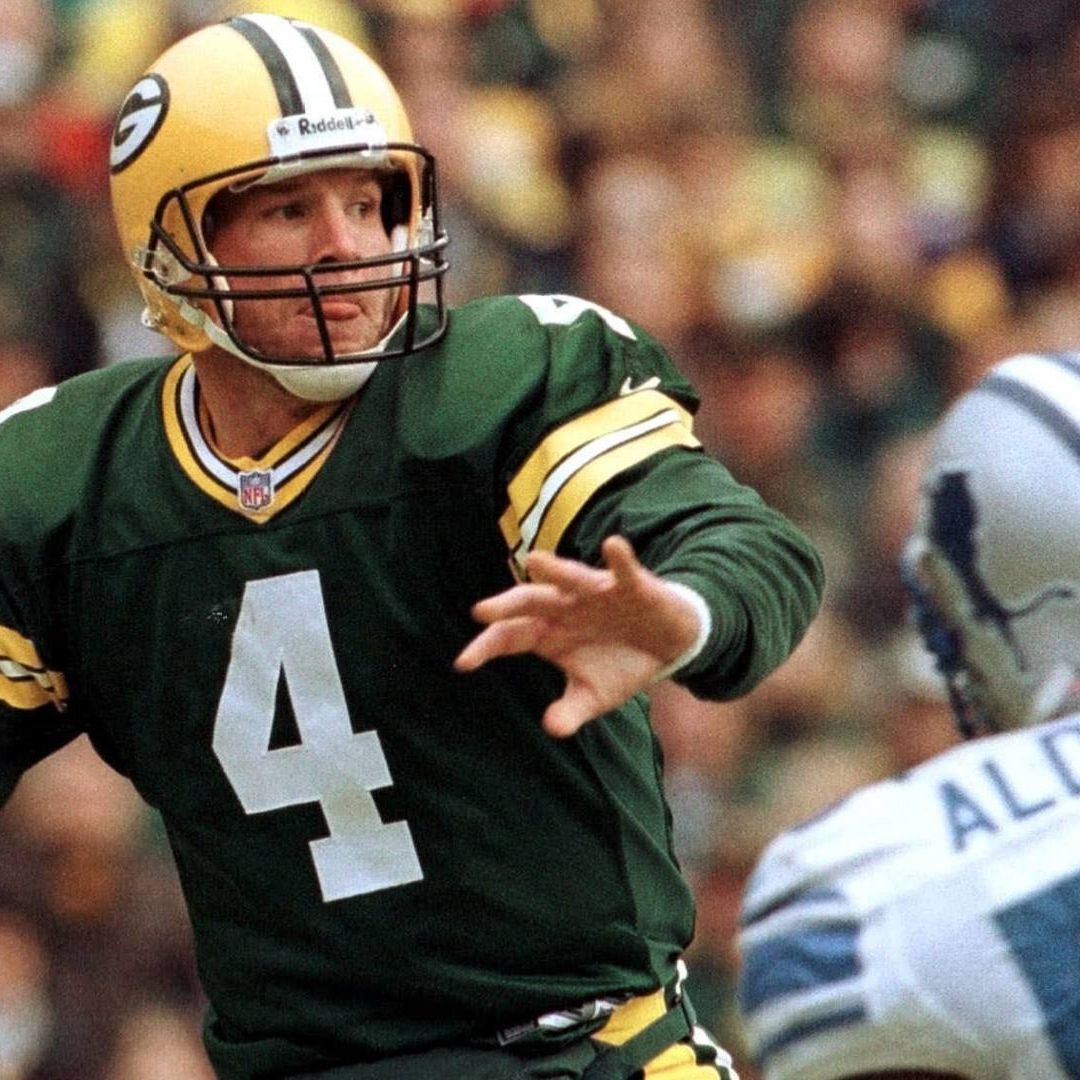 Brett Favre condujo a los Packers a ganar el Super Bowl XXXI. Foto AP