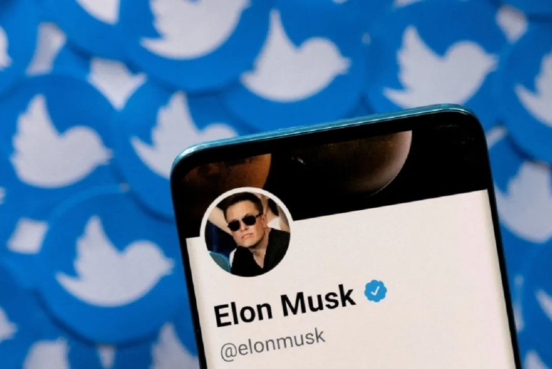 La cuenta de Twitter de Elon Musk, quien es el nuevo dueño de la red social
