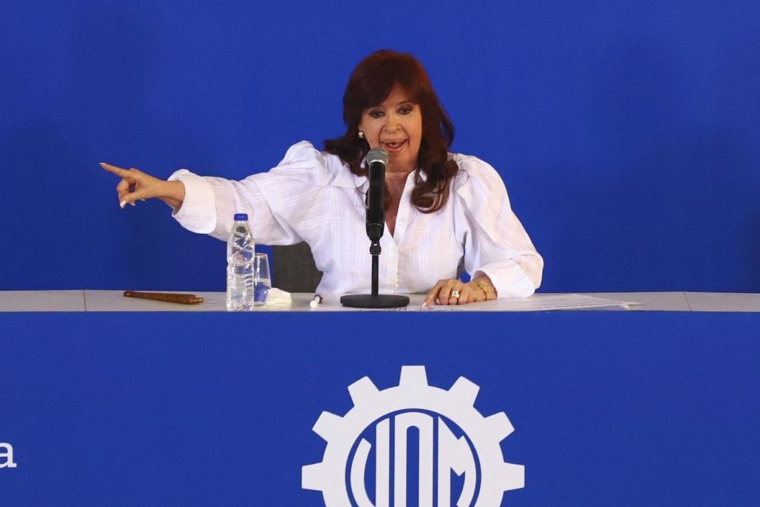 La vicepresidenta de Argentina acusó a empresarios ligados a Mauricio Macri