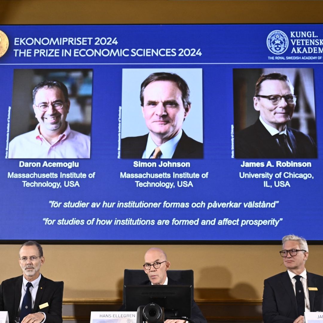 Investigadores del MIT y de Chicago Ganan el Premio Nobel de Economía 2024