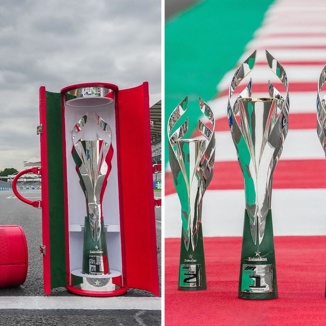 Este es el trofeo del México GP 2024