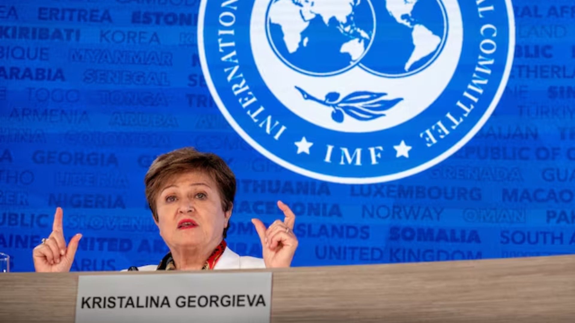 Kristalina Georgieva, directora gerente del Fondo Monetario Internacional (FMI)
