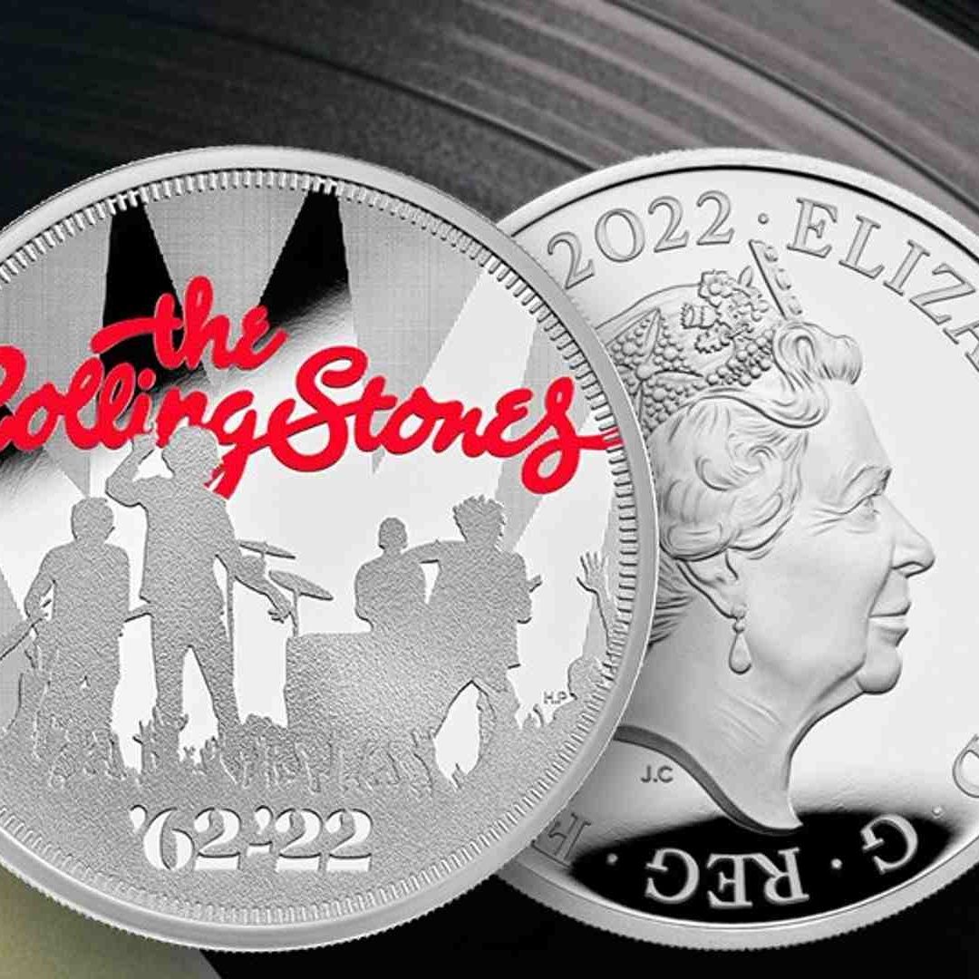Acuñan moneda de los Rolling Stones