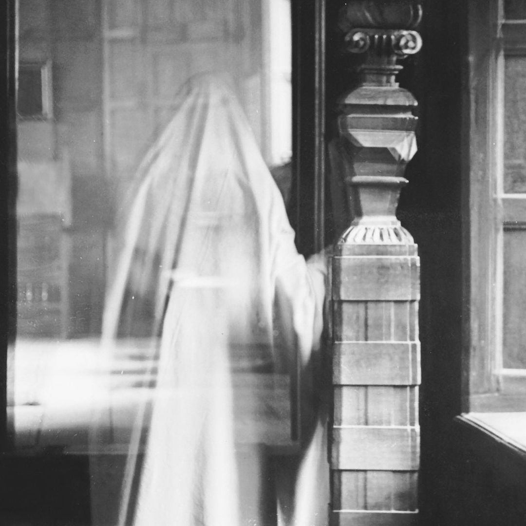 Fotografía de supuesto fantasma tomada en el siglo XIX