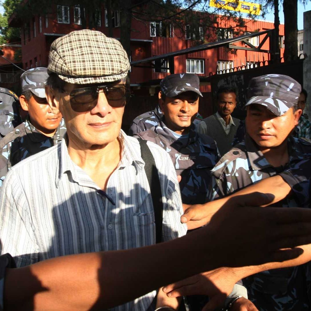 El asesino en seria Charles Sobhraj, conocido como La Serpiente