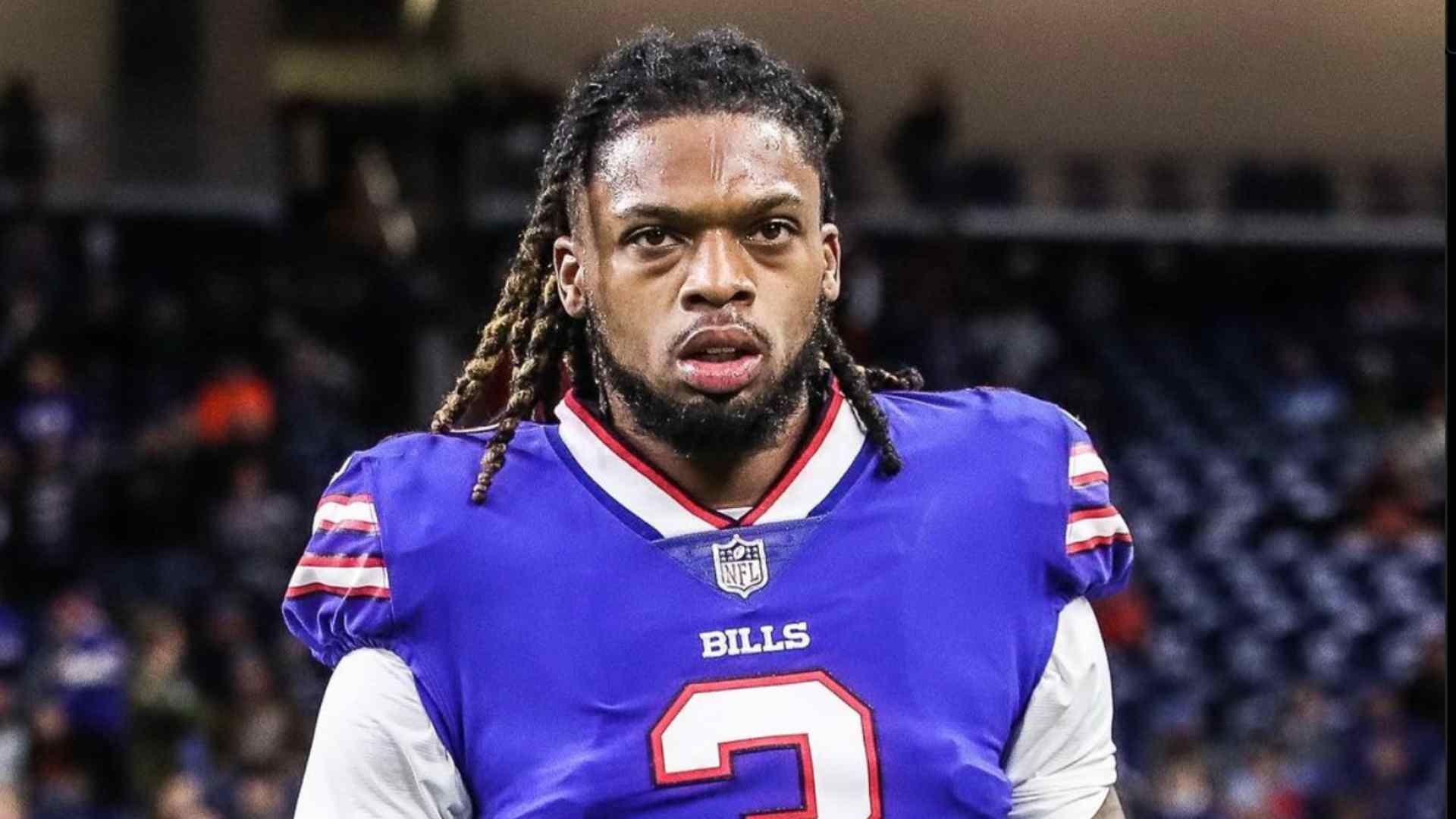 El jugador de los Bills se desplomó durante el juego del lunes