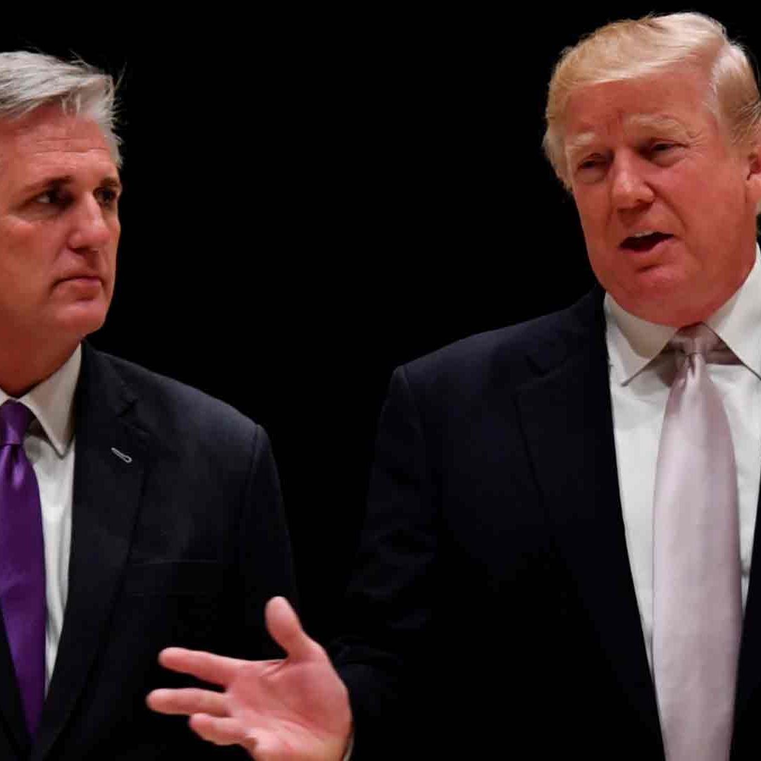 Donald Trump pide respaldo para Kevin McCarthy en la Cámara de Representantes