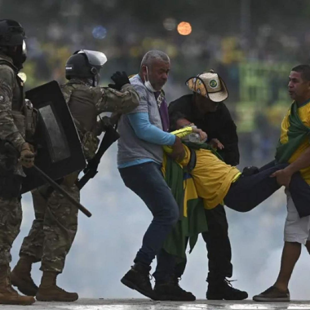 Detenidos por protestas en Brasil
