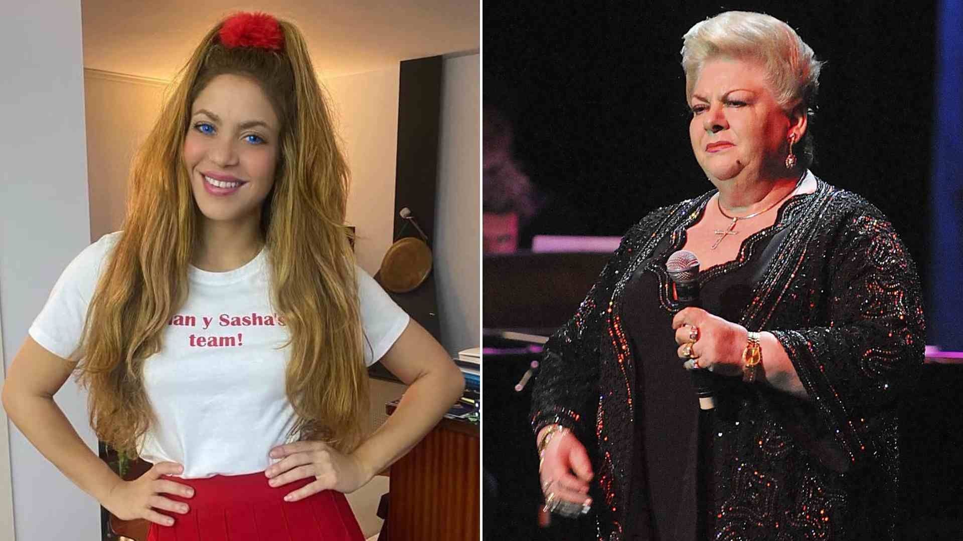 Critican a Shakira y la Comparan con 'Paquita la del Barrio'