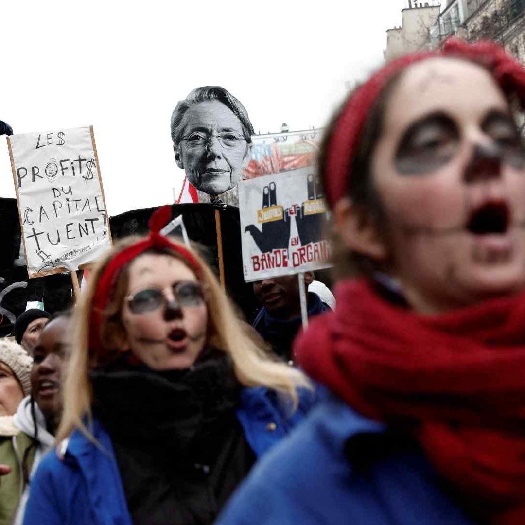 Protestas en Francia contra reforma de pensiones