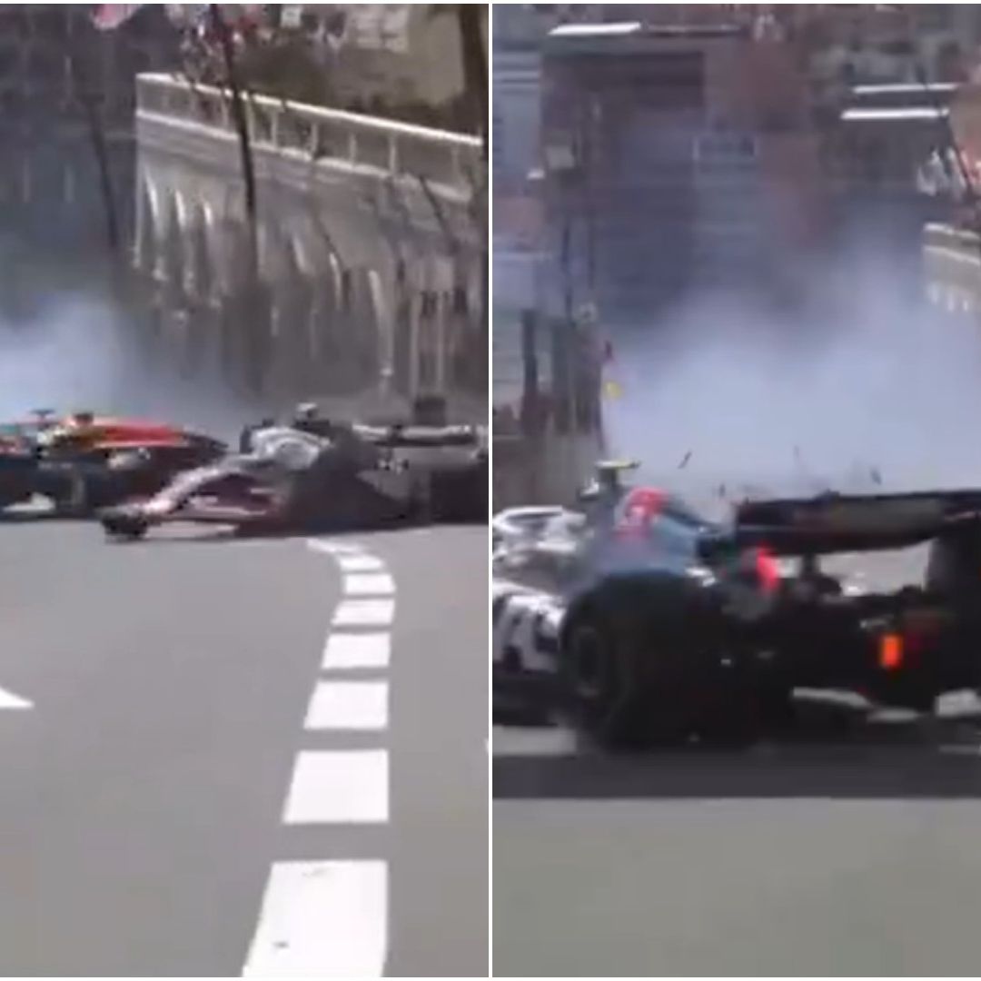 Qué le pasó a Checo Pérez hoy en el F1 GP de Mónaco 2024, accidente en carrera