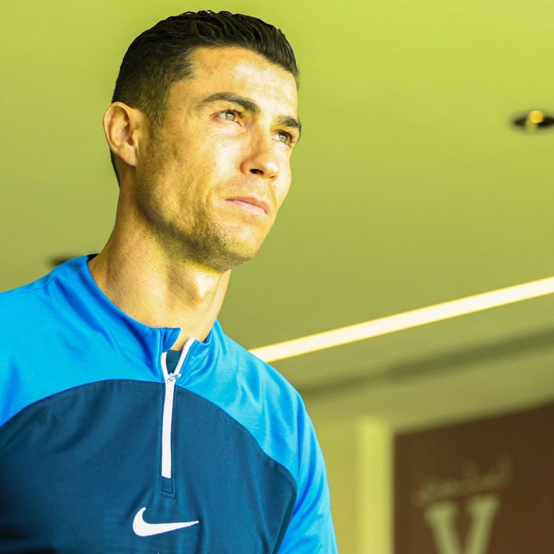 A Cristiano Ronaldo le molestaron los gritos en contra. Foto: @AlNassrFC
