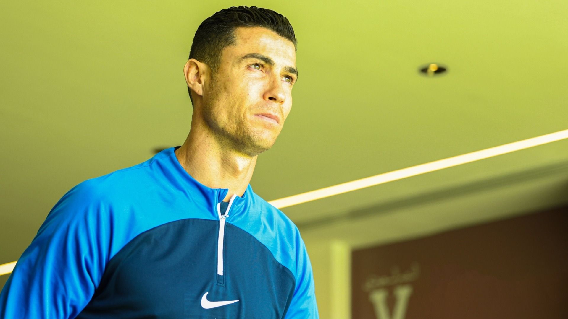 A Cristiano Ronaldo le molestaron los gritos en contra. Foto: @AlNassrFC