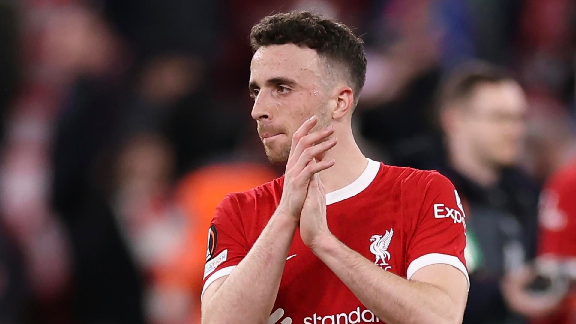 Futbolista Diogo Jota, jugador del club Liverpool