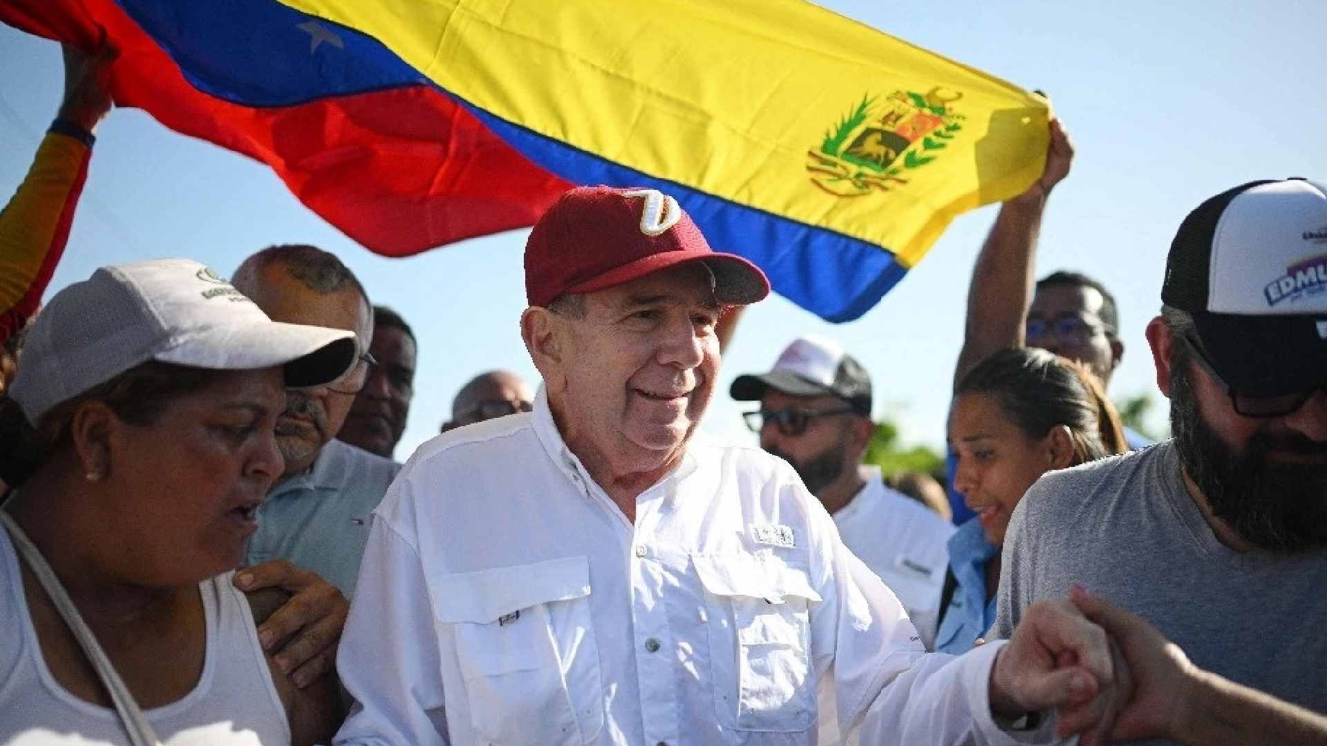 Líder opositor, Edmundo González Urrutia. Foto: AFP