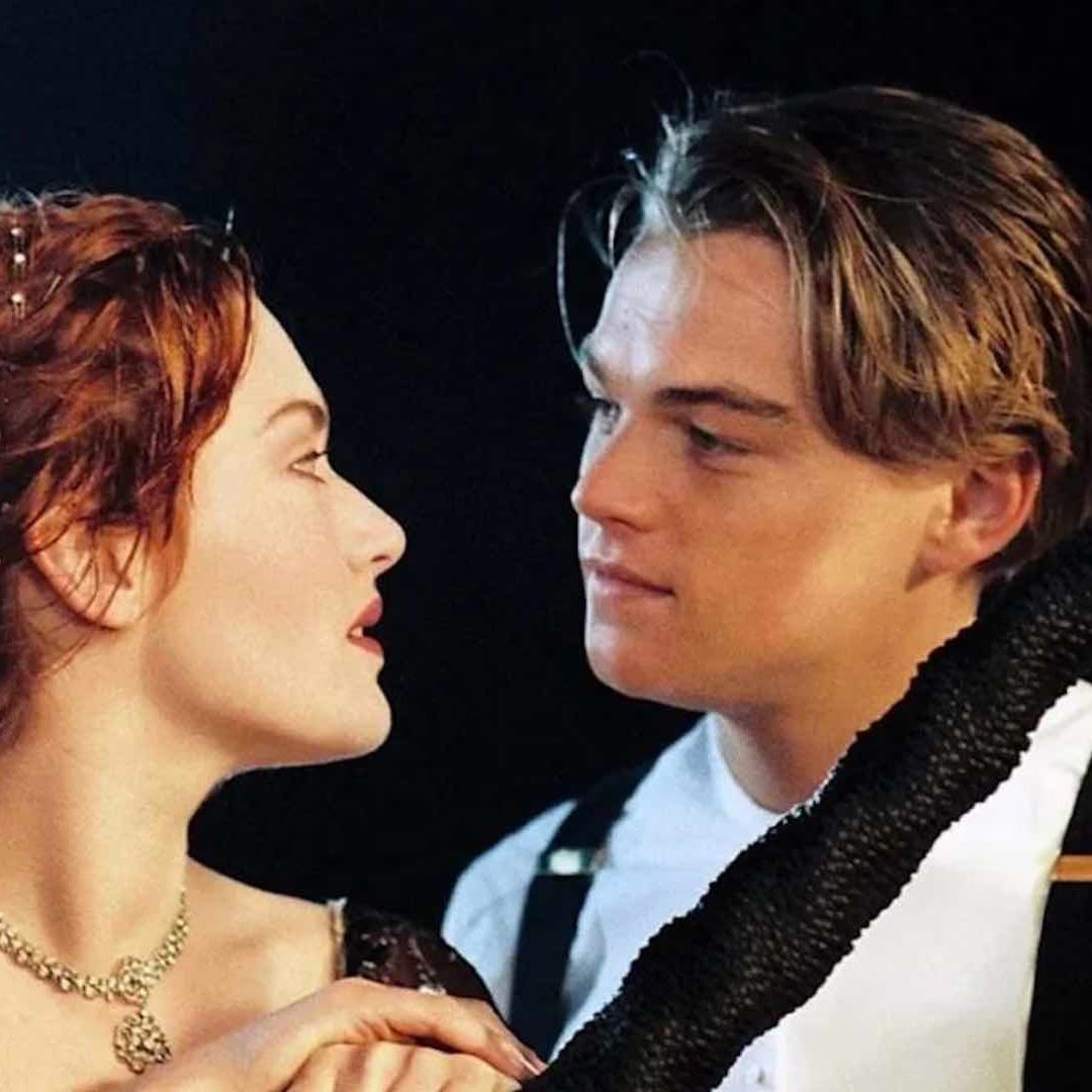 Kate Winslet y Leonardo DiCaprio en Titanic