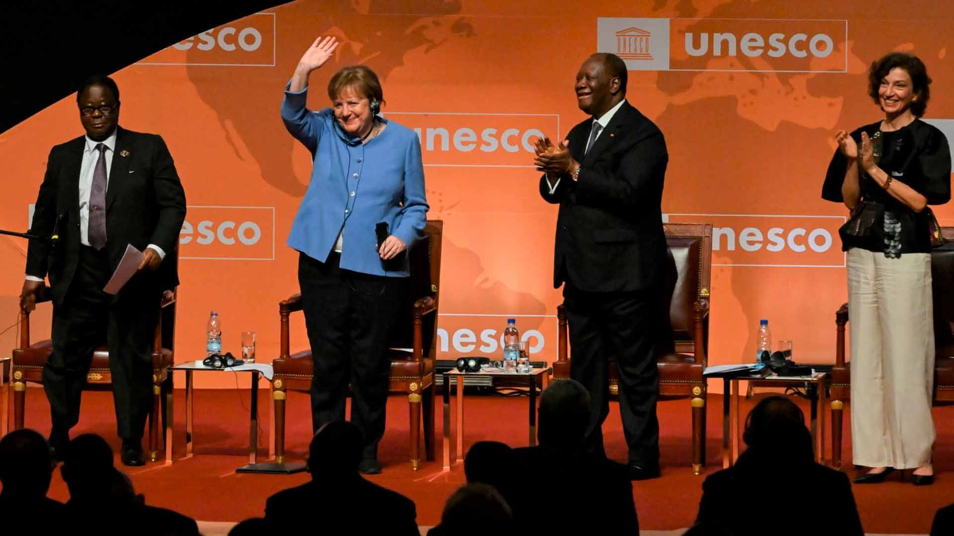 Unesco reconoce a Angela Merkel con Premio de Fomento a la Paz