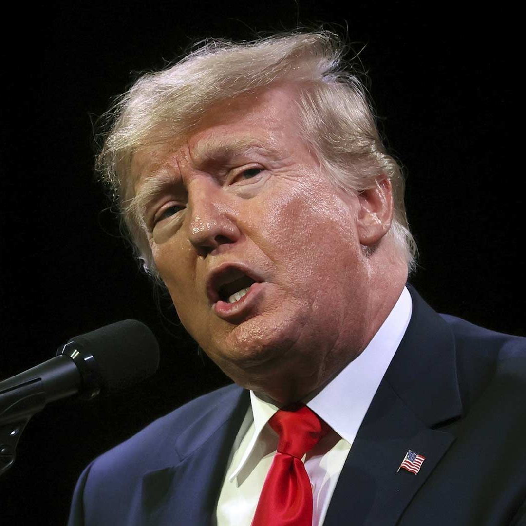 Donald Trump durante un evento en Mississippi, EUA, en junio del 2022