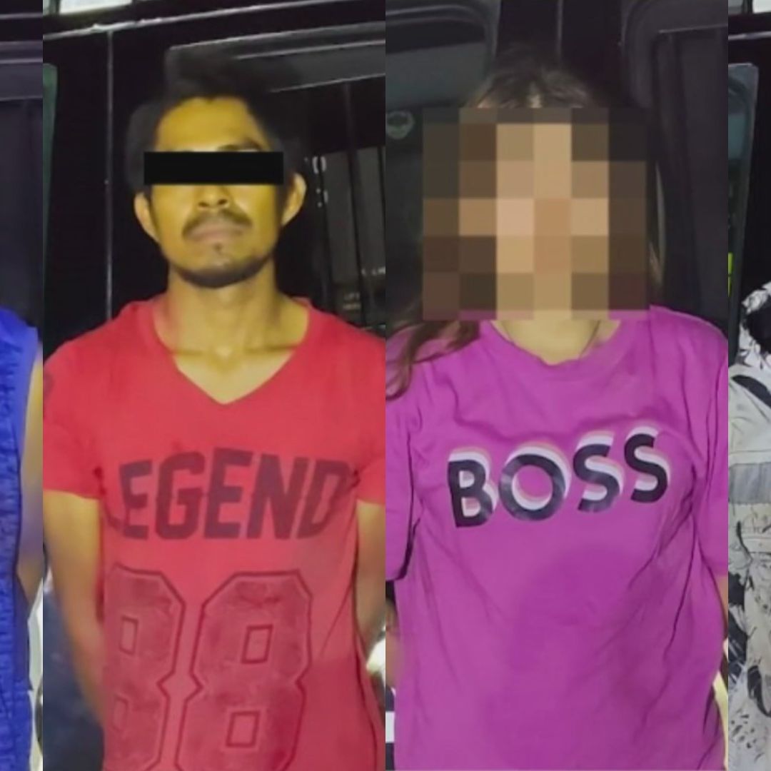 Cuatro personas detenidas por robo de acero a tren en Monterrey