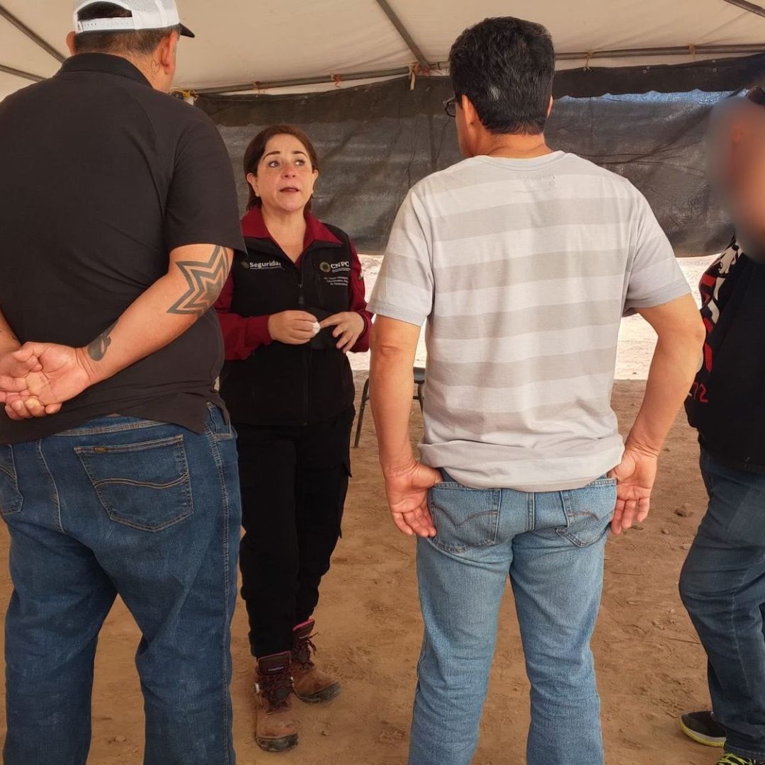 Avanza rescate de minero en Sinaloa