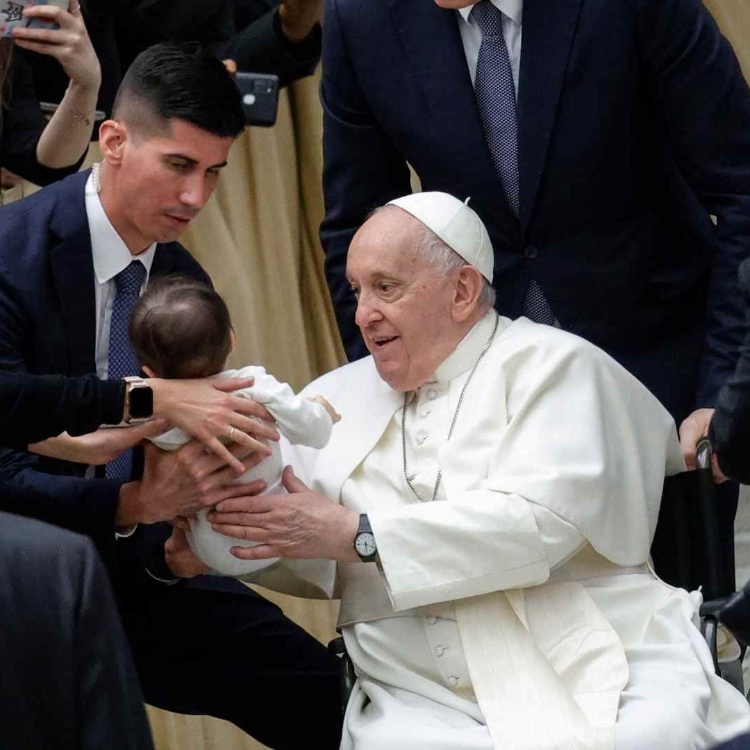 El Papa Francisco durante una audiencia en el Vaticano
