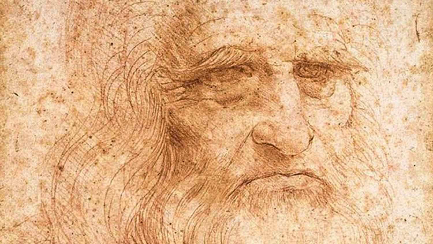 Autorretrato atribuido a Leonardo da Vinci