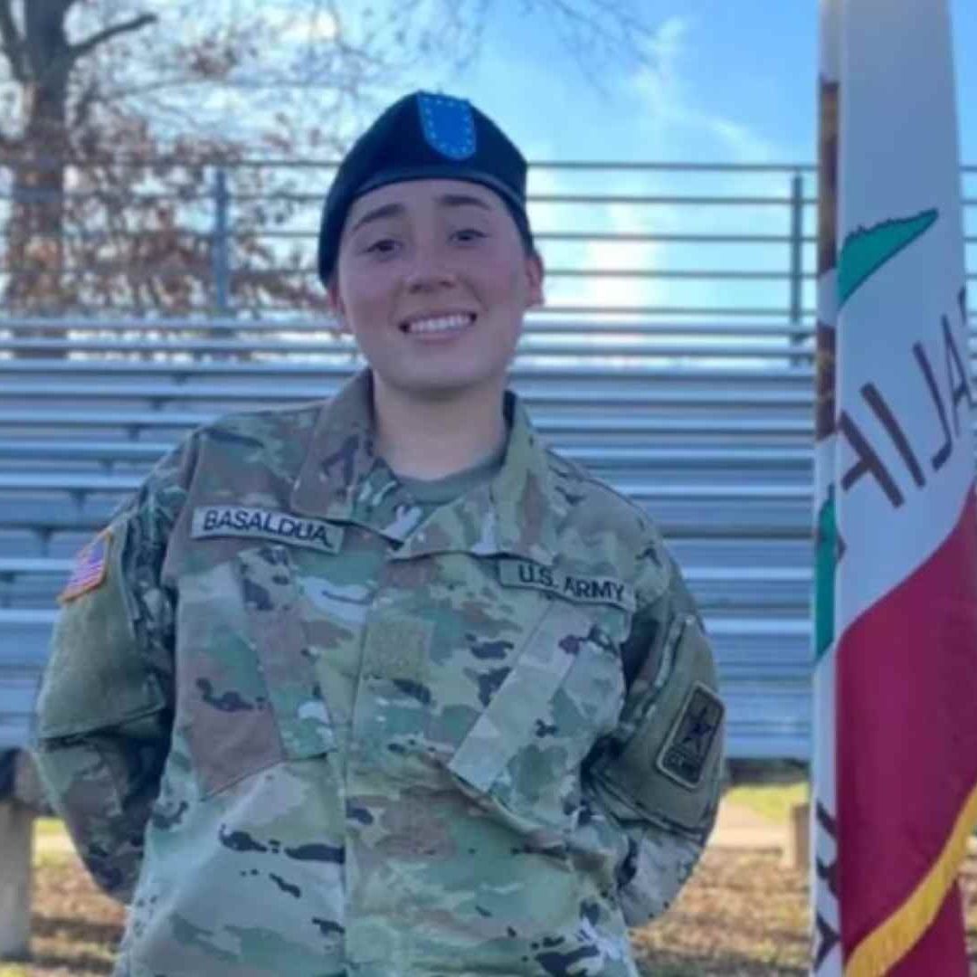 Ana Fernanda Basaldua Ruiz, de 21 años, soldado nacida en México