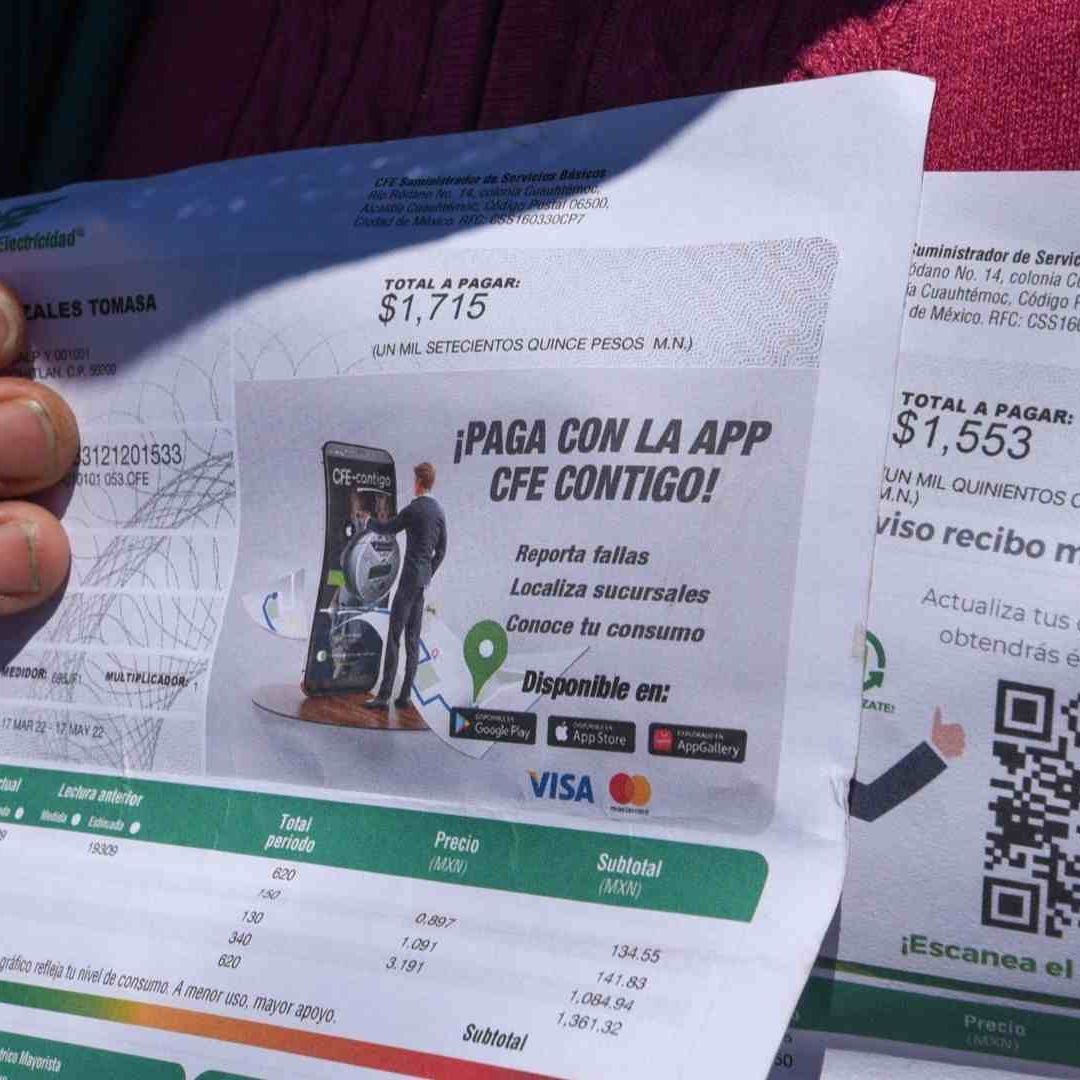 La CFE puede mandar a buró de crédito a los usuarios que no paguen su recibo de luz