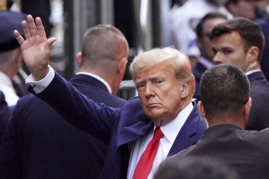 Trump se convierte hoy, en el primer expresidente de Estados Unidos de América (EUA), que comparece ante un juez en el Tribunal Superior de Manhattan