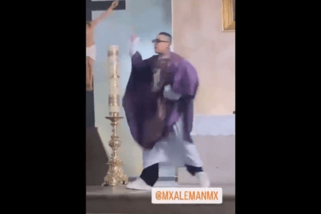 Autorizan a rapero Alemán grabar videoclip polémico en iglesia de Sonora