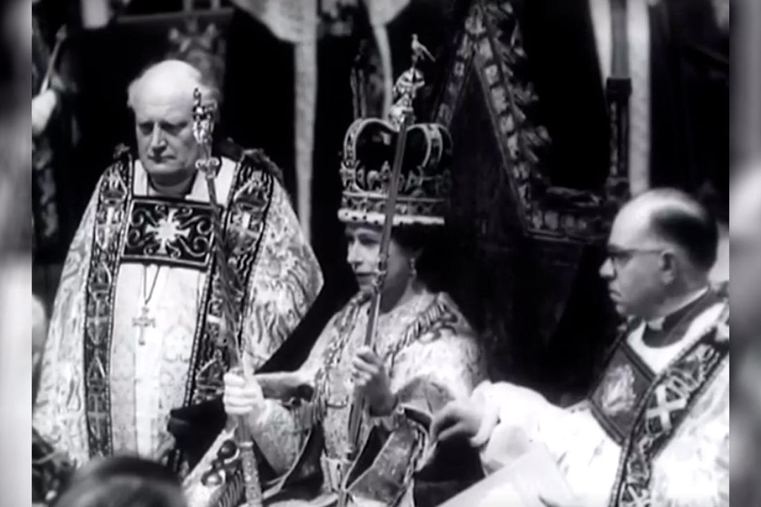 Ceremonia de coronación de la reina Isabel II