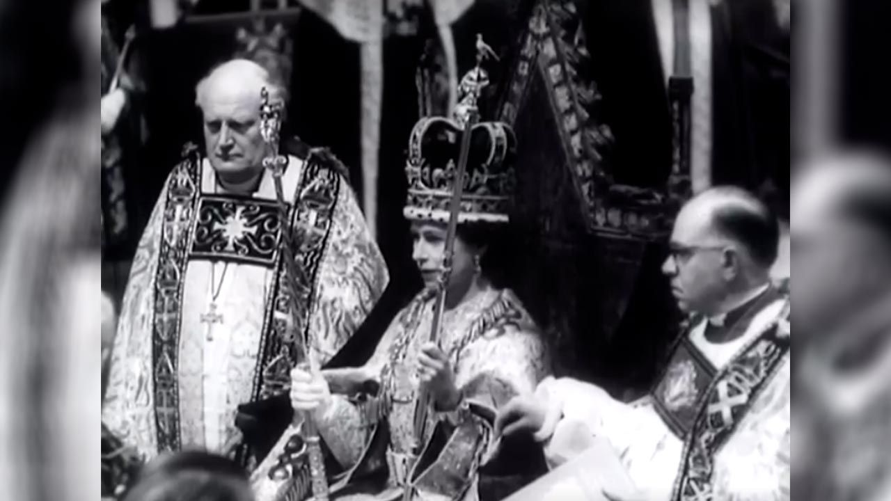 Ceremonia de coronación de la reina Isabel II