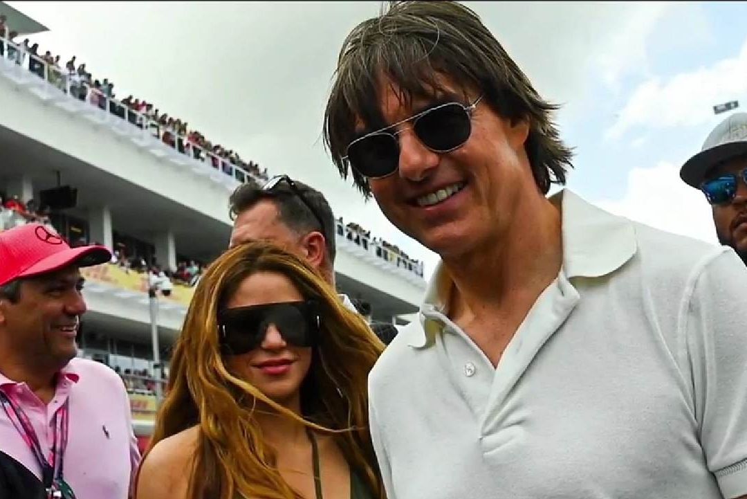 Shakira y Tom Cruise fueron vistos juntos en el Gran Premio de F1 de Miami