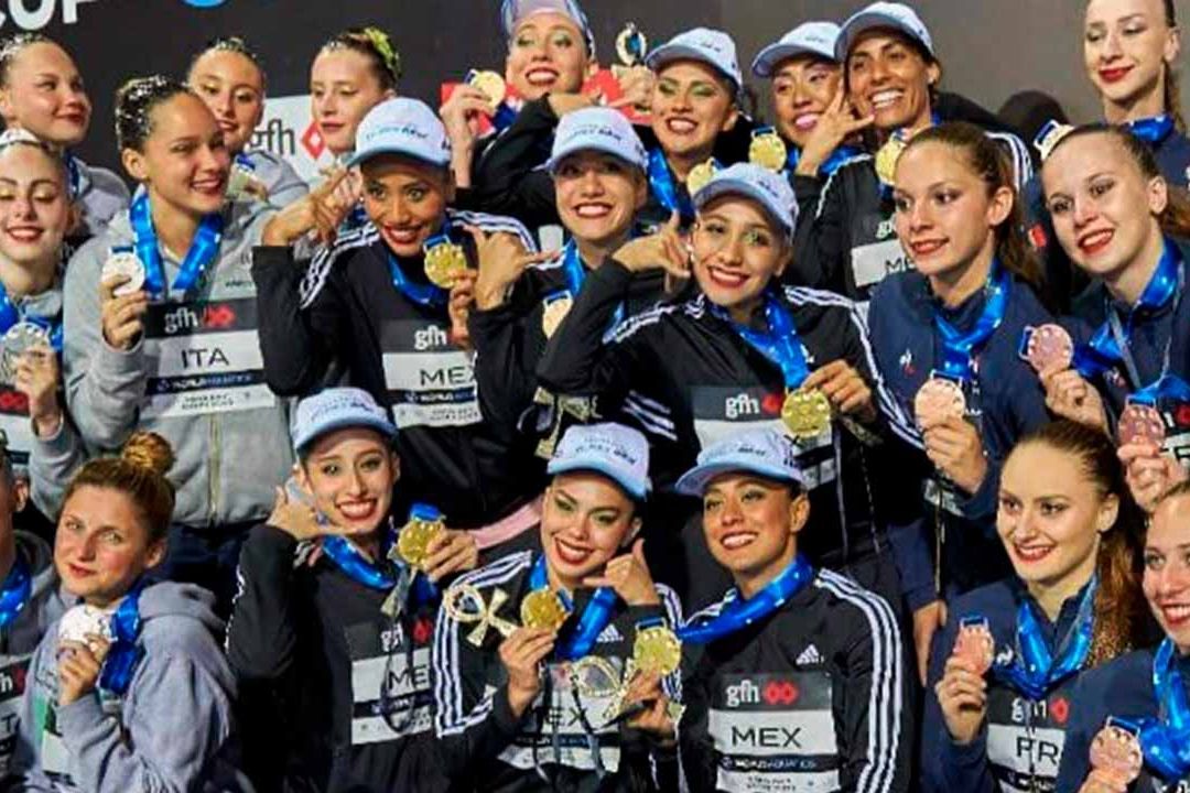 AMLO: Nadadoras Mexicanas Sí Tienen Apoyo; 6 son de Sedena