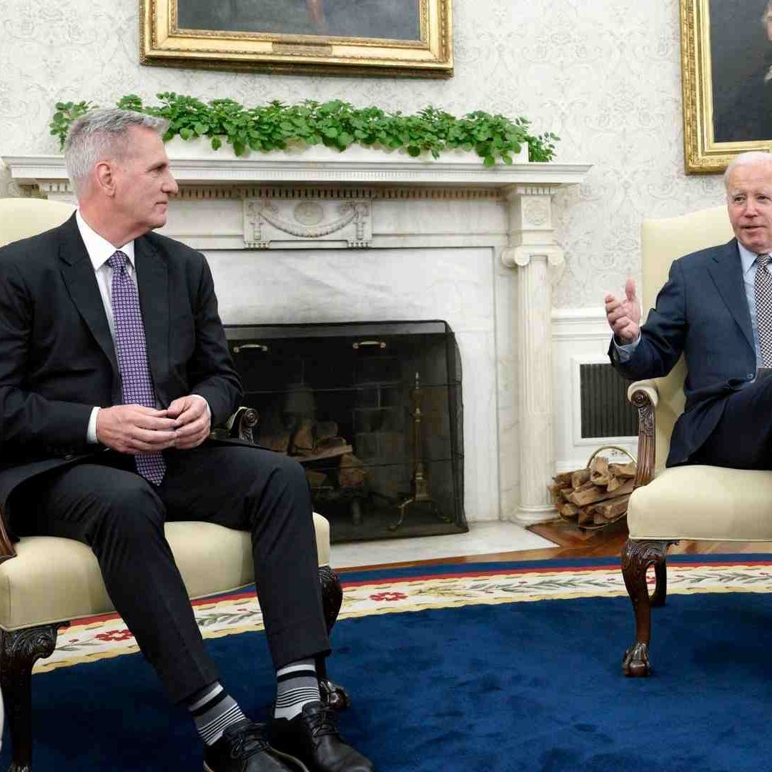 Reunión Joe Biden y Kevin McCarthy,
