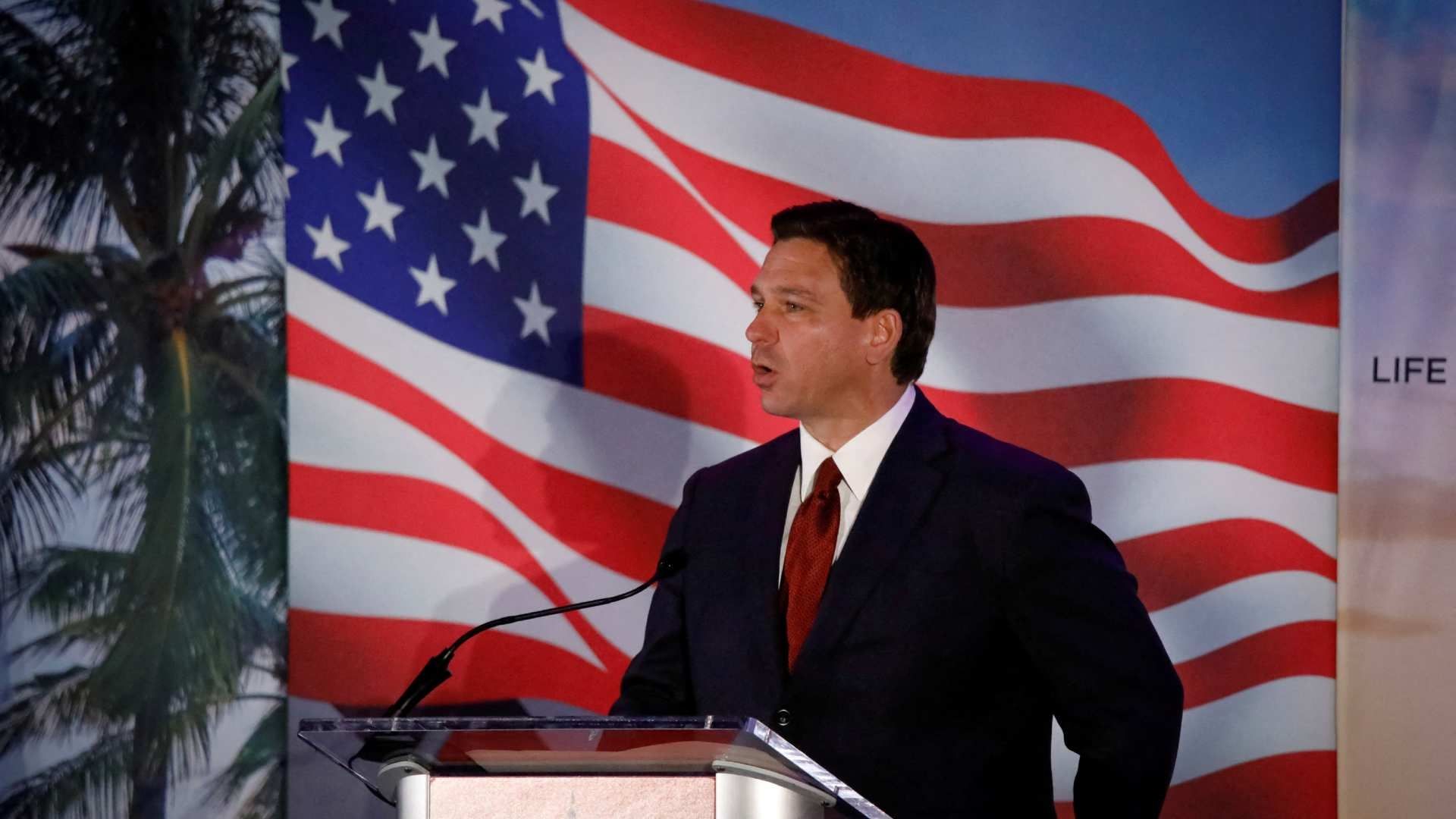 Ron DeSantis, gobernador de Florida