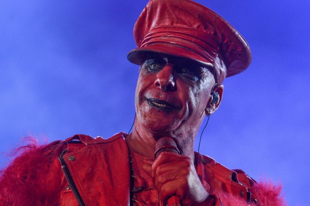 El cantante alemán Till Lindemann, vocalista de la banda de heavy metal Rammstein