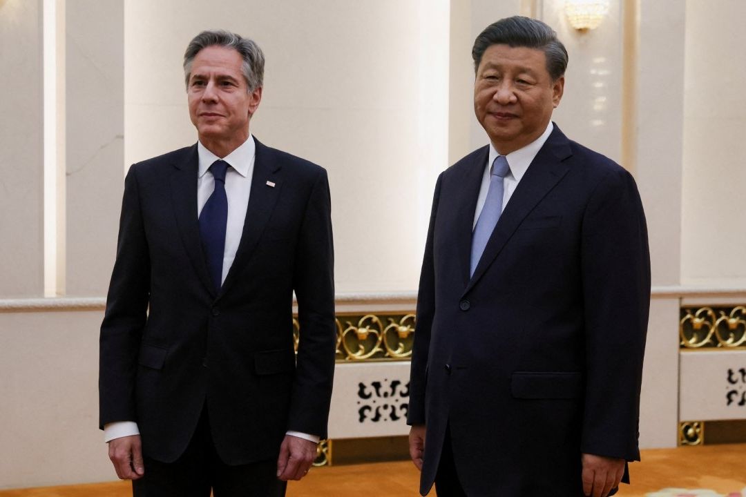 Anthony Blinken se Reúne con Xi Jinping en Beijing