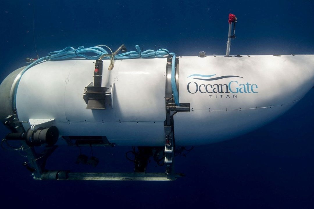 Submarino Titán Que Llevaba Turistas Millonarios al Titanic, Con 20 Horas de Oxígeno