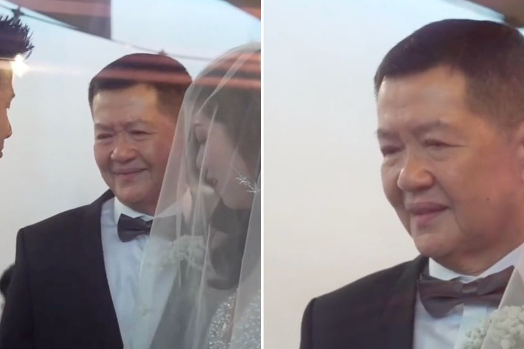 Padre da emotivo discurso en boda de su hija y se hace viral