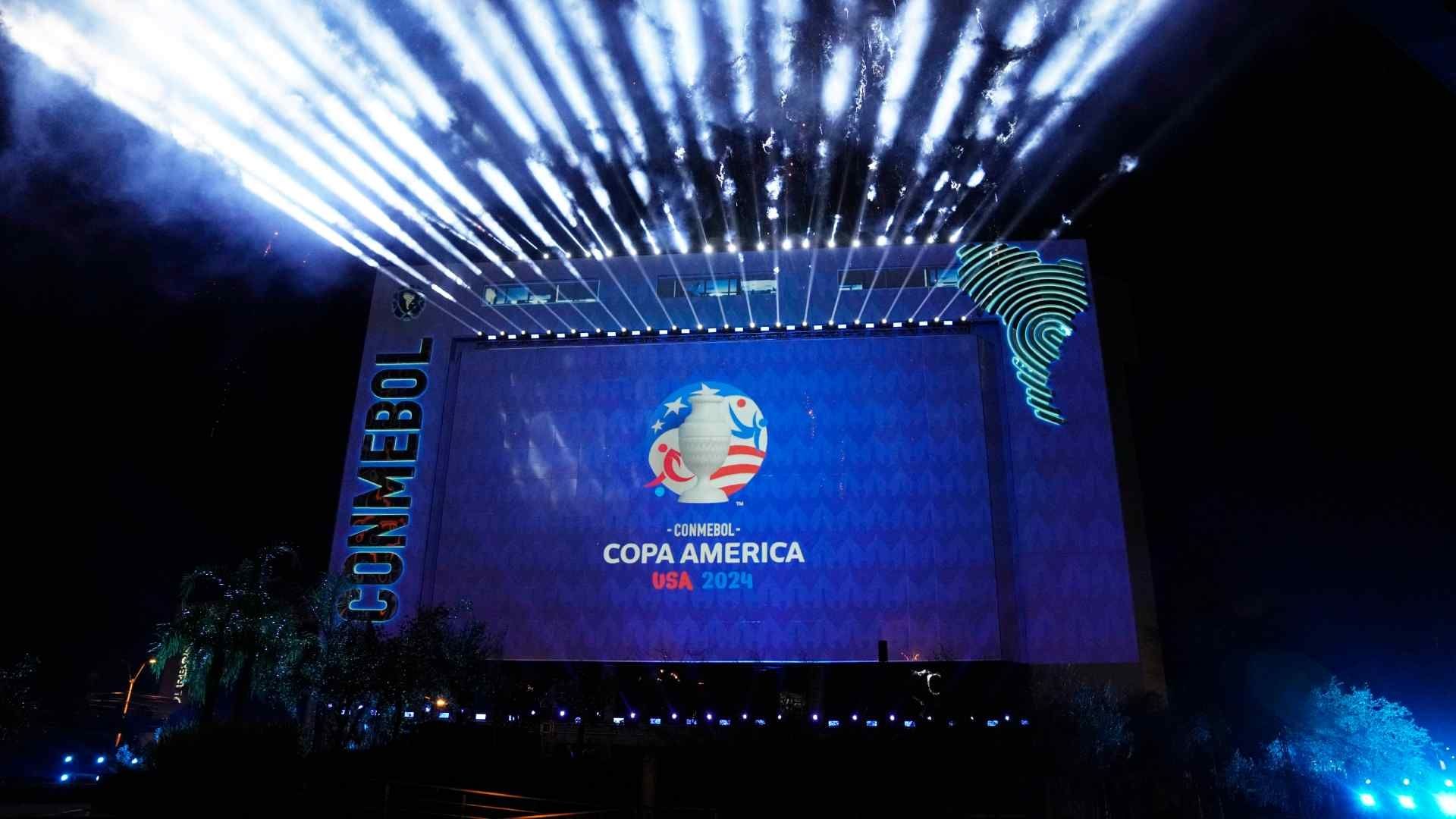 En Asunción, Paraguay, los directivos de la Conmebol presentaron el logo de la Copa América 2024