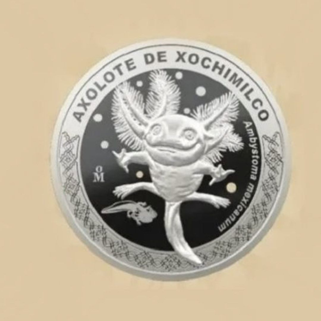 Son 7 las monedas de los 100 años del Zoológico del Chapultepec
