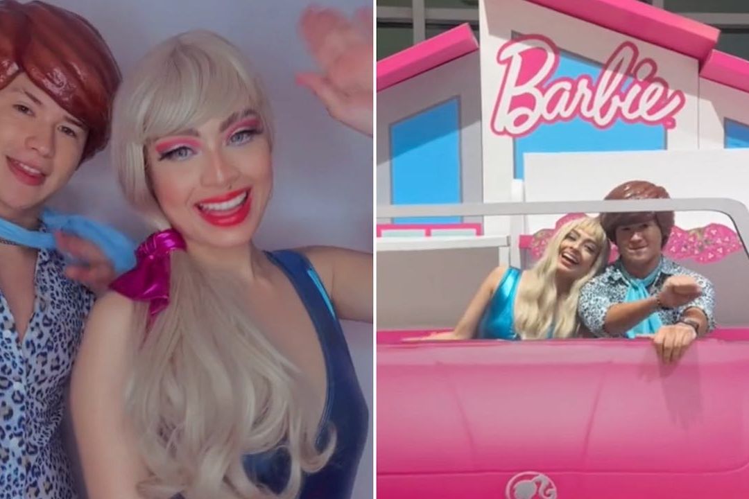 Amigos se disfrazan de Ken y Barbie, como en ‘Toy Story’