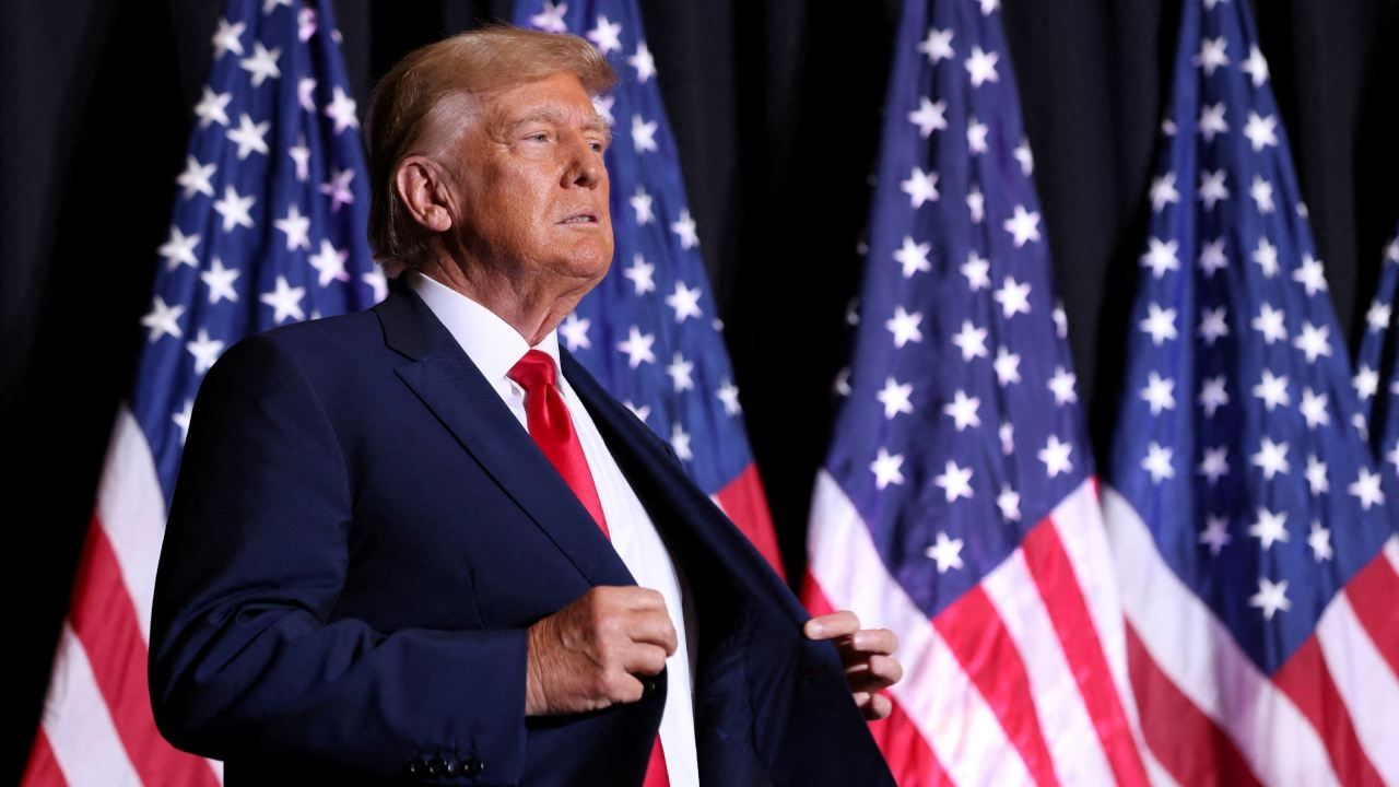 El expresidente Donald Trump aseguró que pese a ser condenado por un cargo judicial seguirá con su campaña electoral para las elecciones presidenciales del 2024
