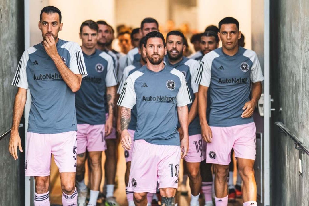 Inter Miami en el partido contra Dallas