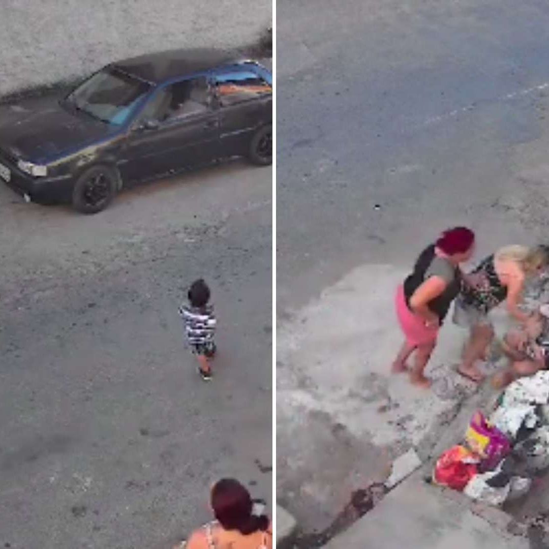 Video: Motociclista Atropella a Niño Mientras Su Mamá Estaba en el Celular
