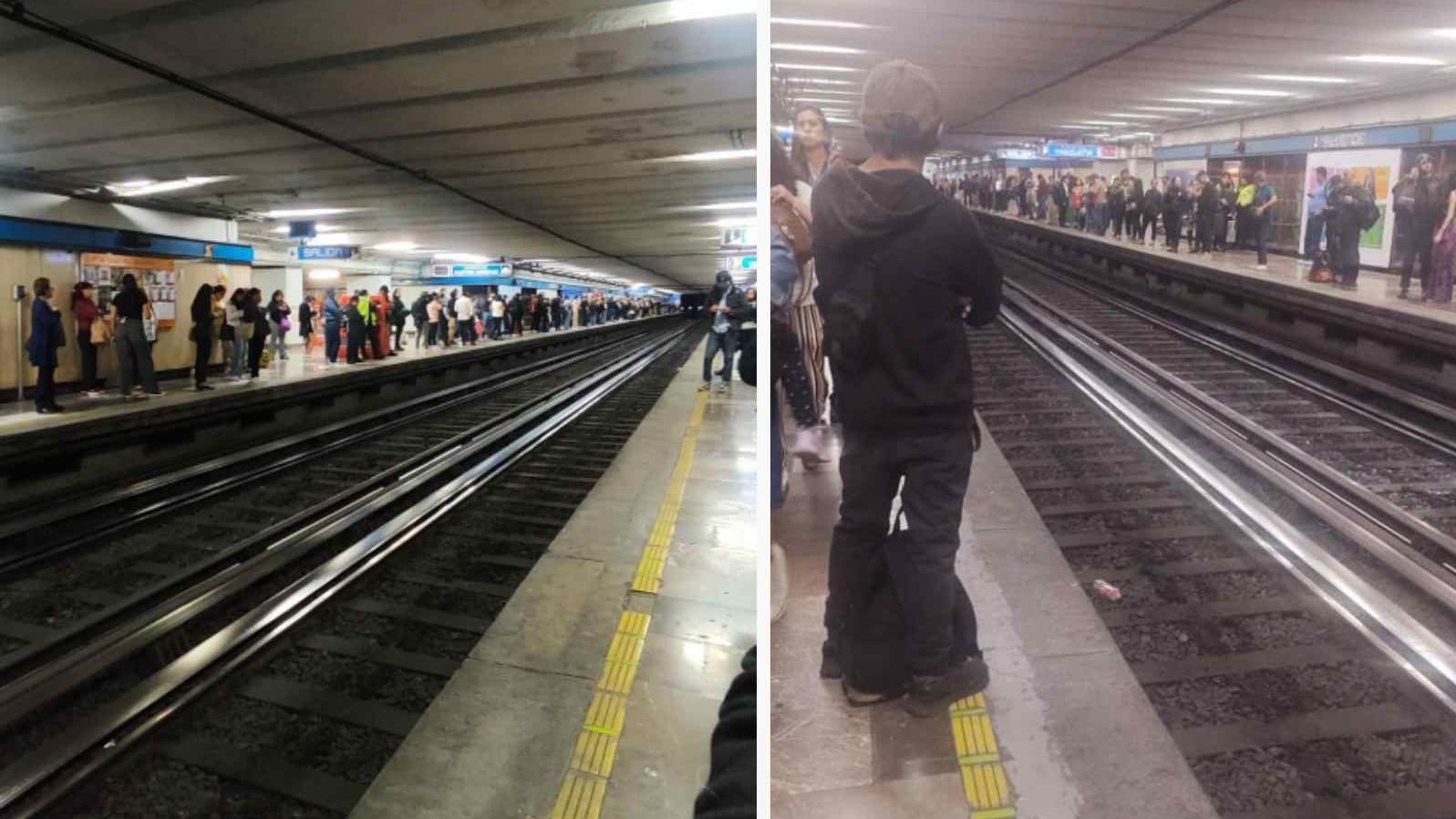Qué pasó en la Línea 2 del Metro. Foto: Metro CDMX
