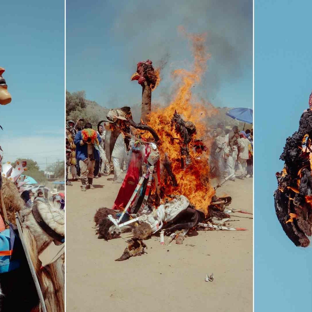 Así Fue la Tradicional Quema de Máscaras de Fariseos Yaquis 2026 en Hermosillo, Sonora