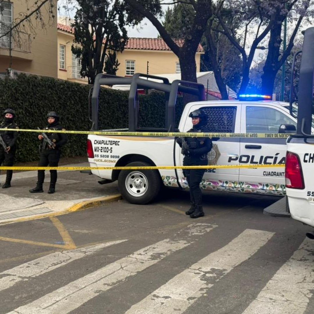 Balacera en Lomas de Chapultepec